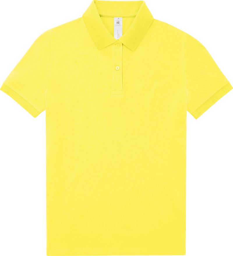 Levně Dámské piqué polo - solar yellow