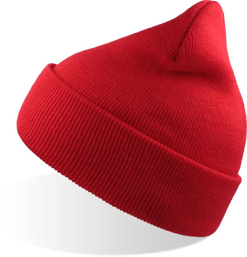 Pletená čepice - red