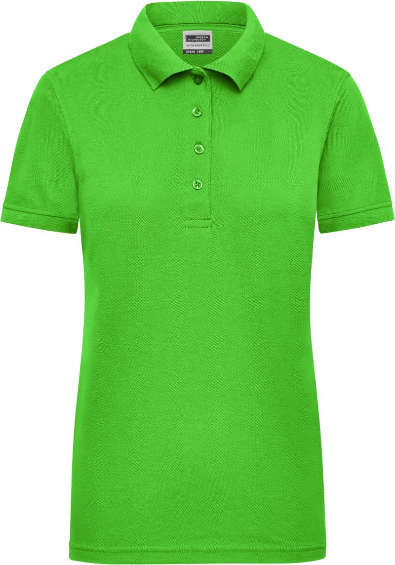 Levně Dámské pracovní piqué polo - lime green