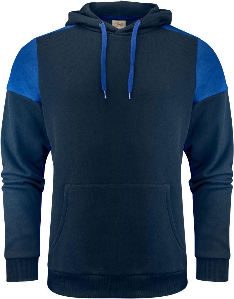Levně Mikina s kapucí - navy/cobalt