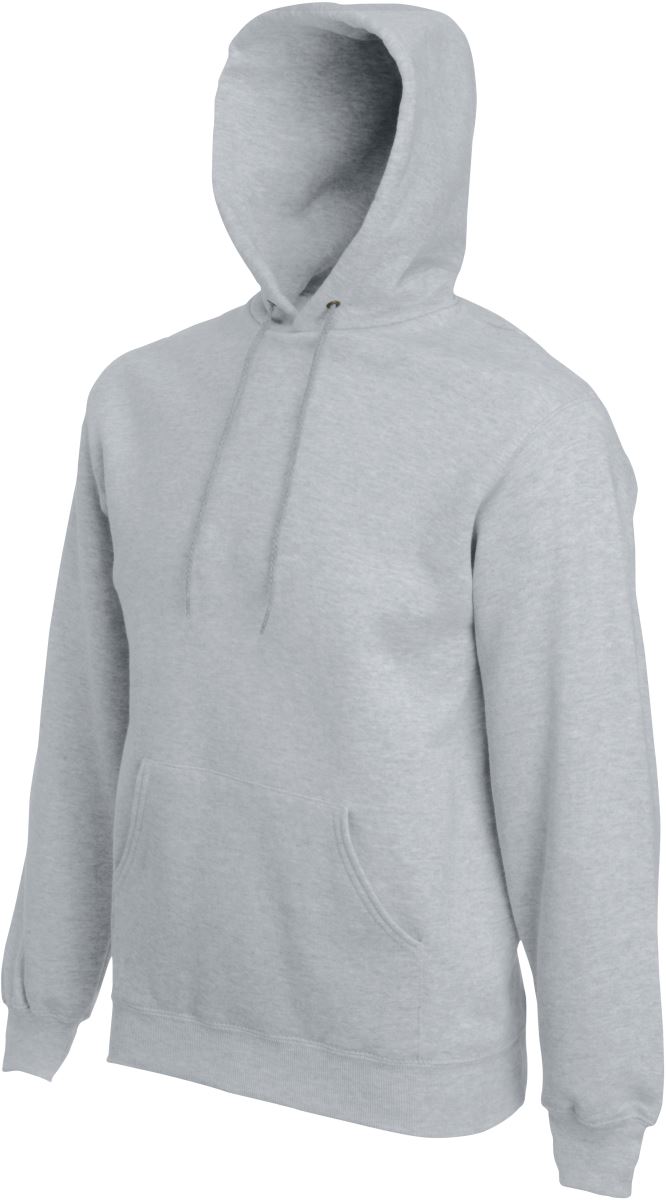 Levně Mikina s kapucí - heather grey