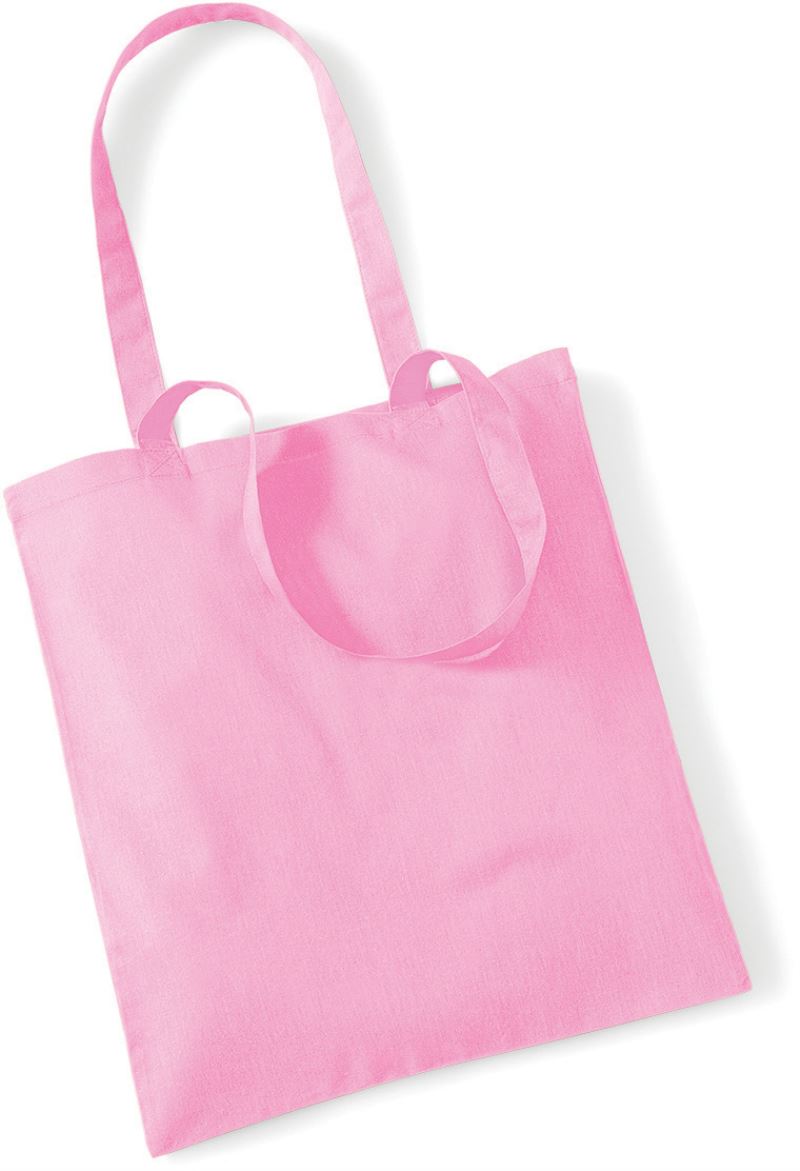 Levně Bavlněná taška "Bag for Life" - classic pink