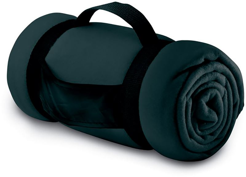 Levně Fleecová deka - dark grey