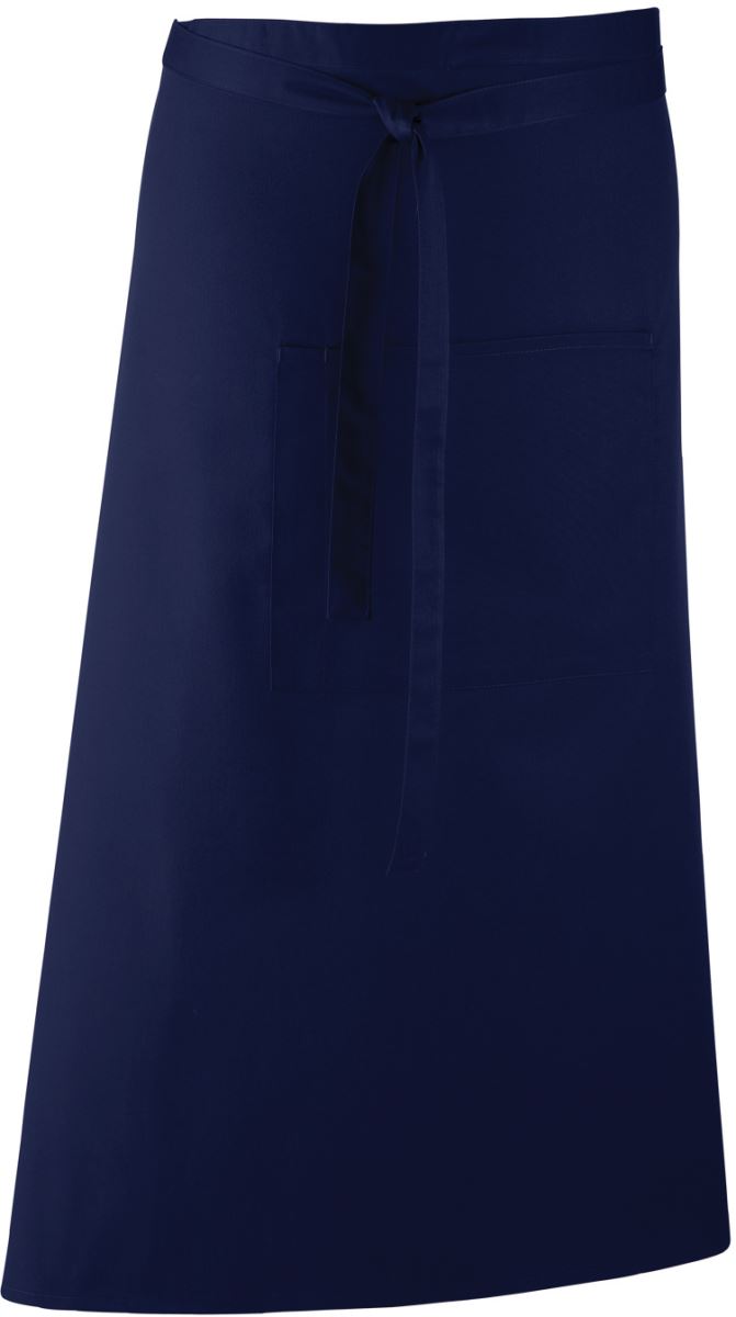 Levně Zástěra do pasu dlouhá "Colours" - navy