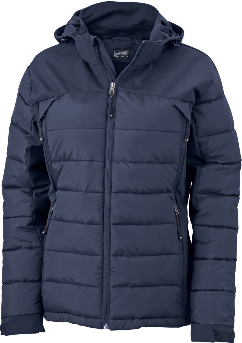 Levně Dámská outdoorová hybridní bunda - navy