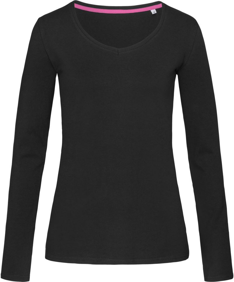 Levně Dámské tričko s dlouhým rukávem - black opal