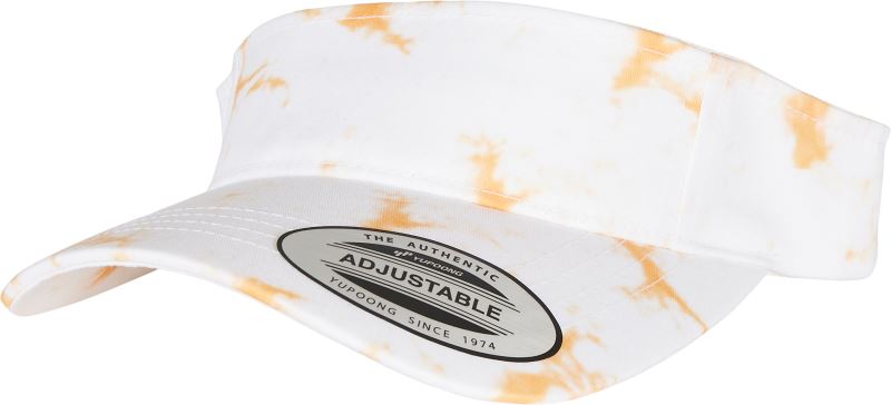 Levně Sluneční kšilt - batik orange/white