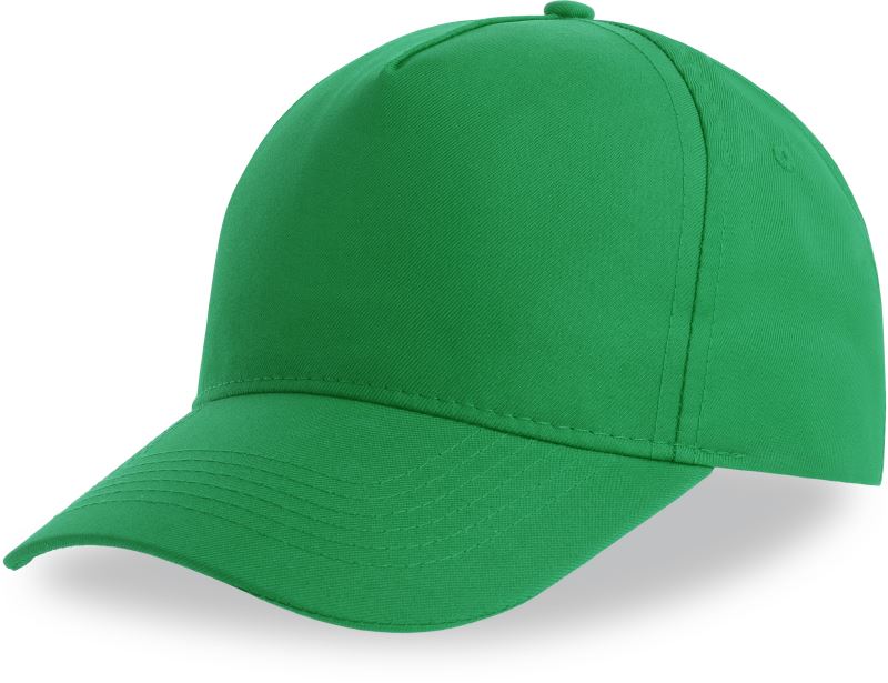 Levně 5 panelová baseballová kšiltovka - green