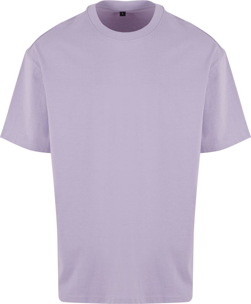 Levně Unisex oversize tričko z těžké bavlny - lilac