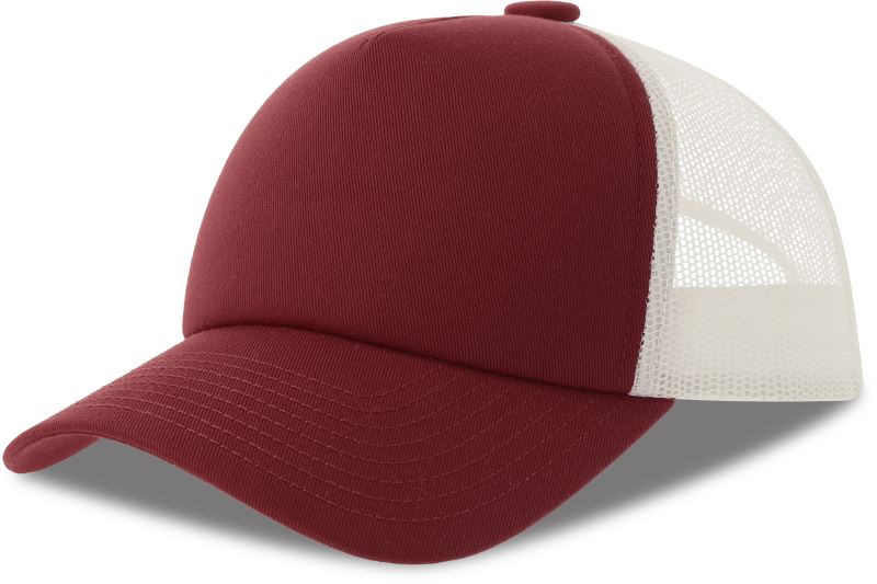 Levně 5 panelová Trucker kšiltovka - cardinal