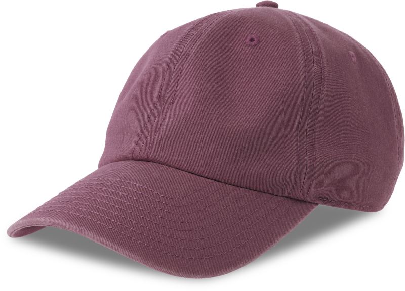 Levně 6 panelová vintage kšiltovka - burgundy
