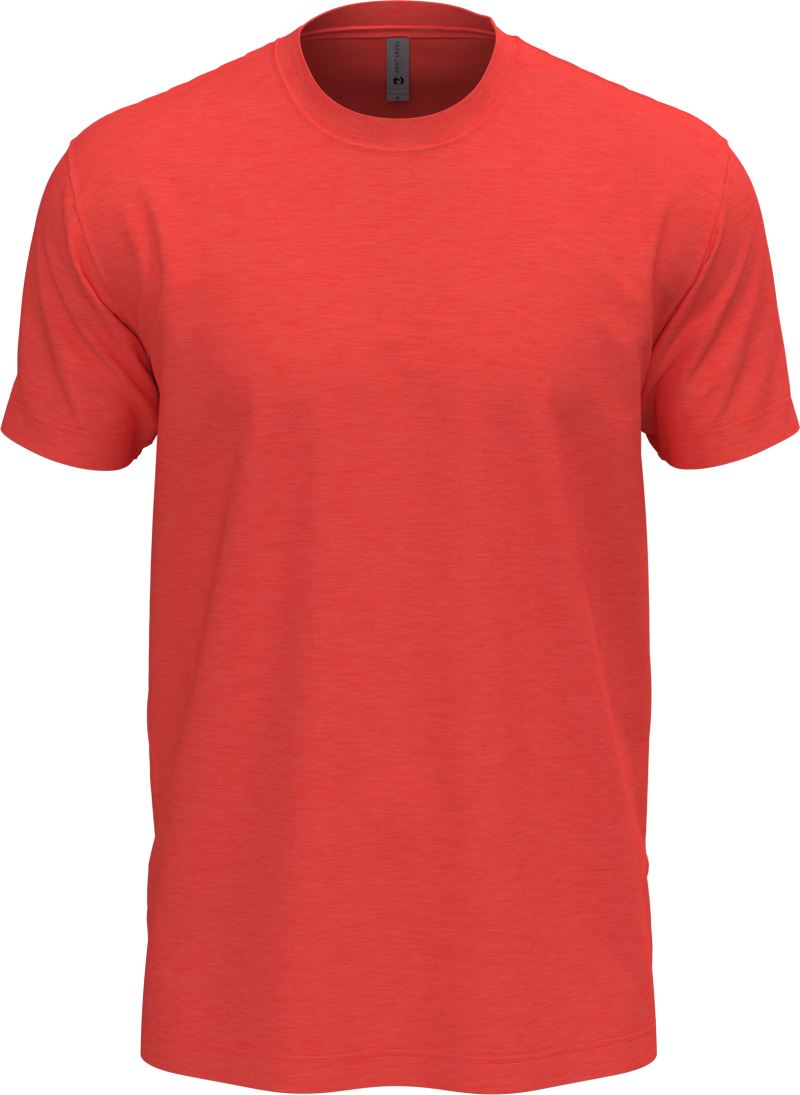 Levně Unisex Triblend tričko - vintage red