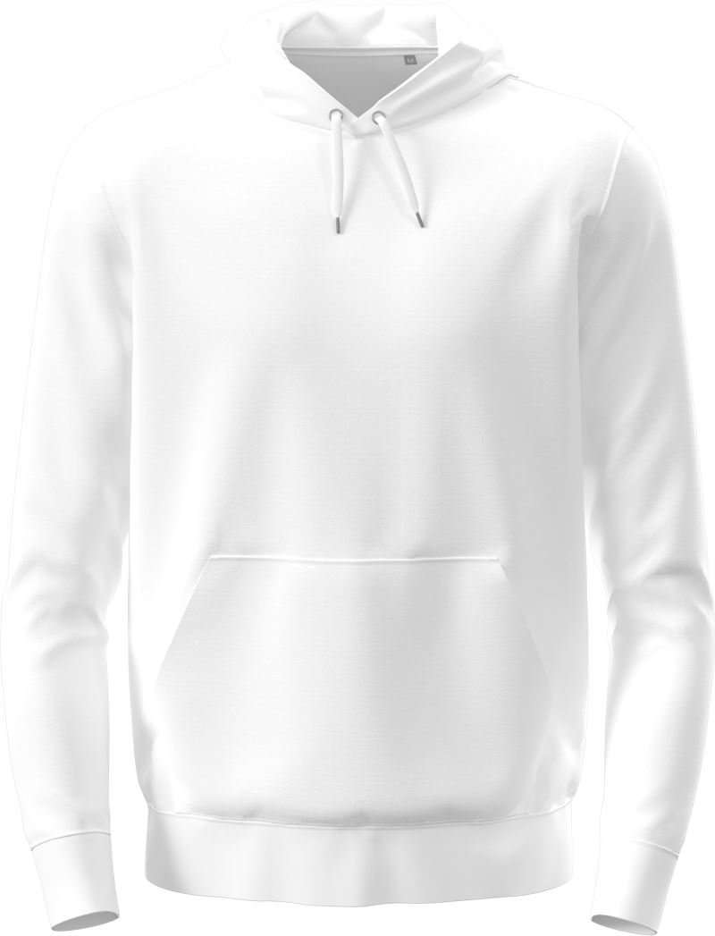Levně Mikina s kapucí "Classic" - white