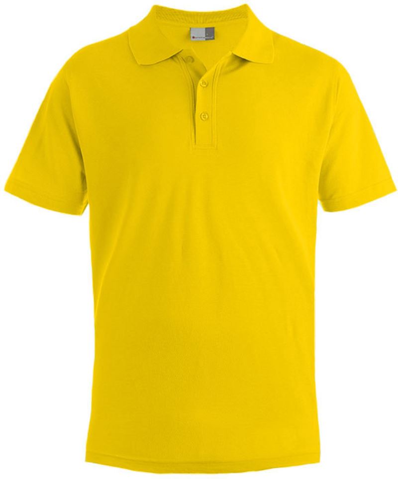 Levně Pánské piqué polo "Superior" - gold