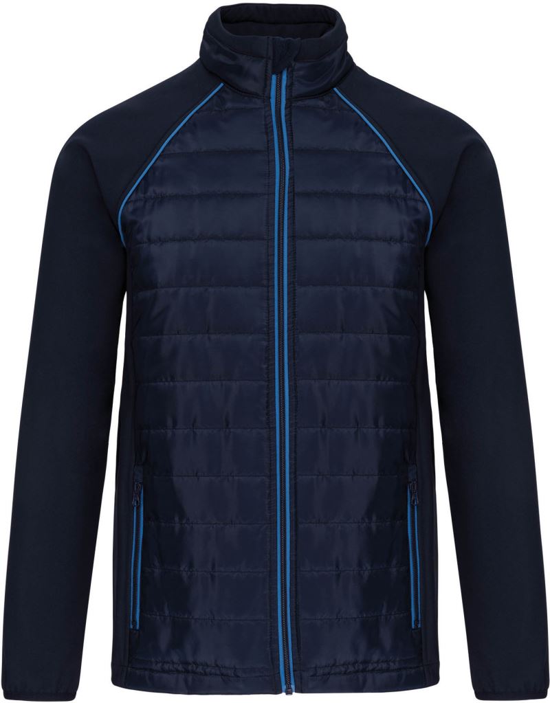 Pracovní hybridní bunda  "Day-to-Day" - navy/light royal blue