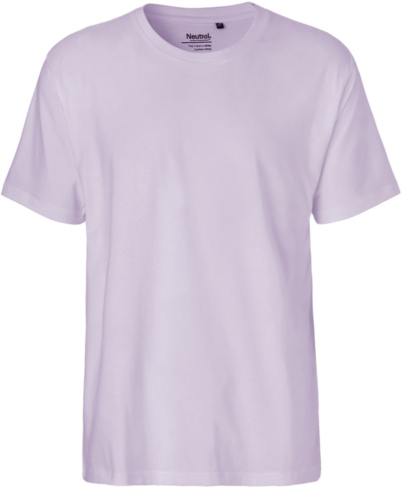 Levně Pánské tričko z těžké bio bavlny - dusty purple
