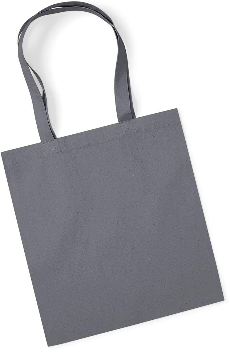 Prémiová taška z bio bavlny - graphite grey