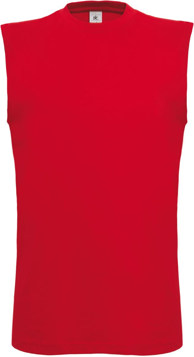 Levně Pánské tričko bez rukávů - red