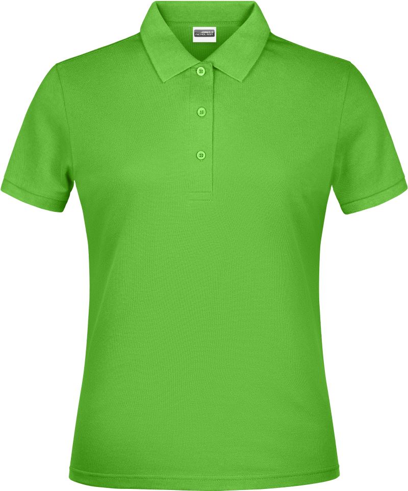 Levně Dámské piqué polo - lime green