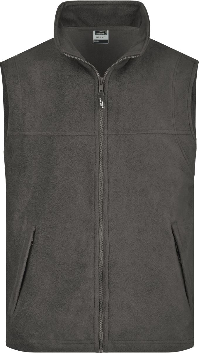 Levně Fleecová vesta - dark grey