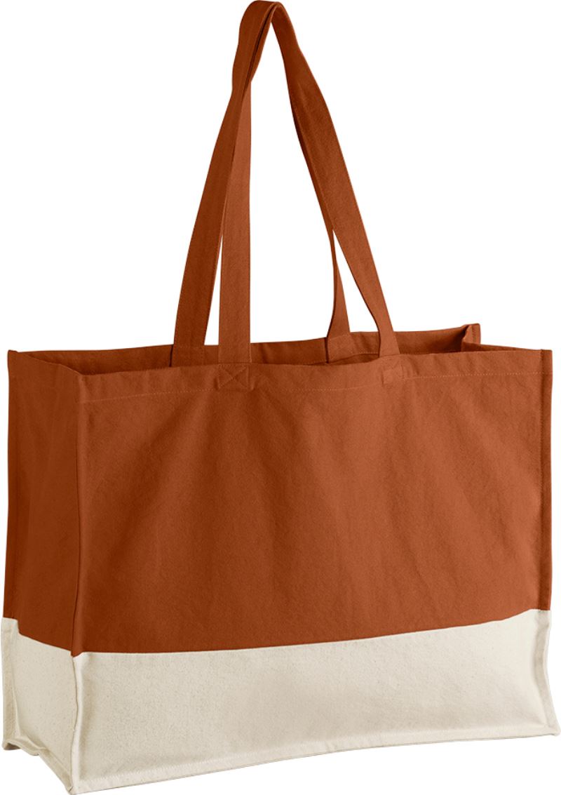 EarthAware® taška z bio bavlny - pumpkin/natural