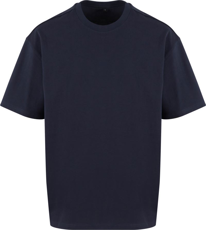 Unisex oversize tričko z těžké bavlny - navy