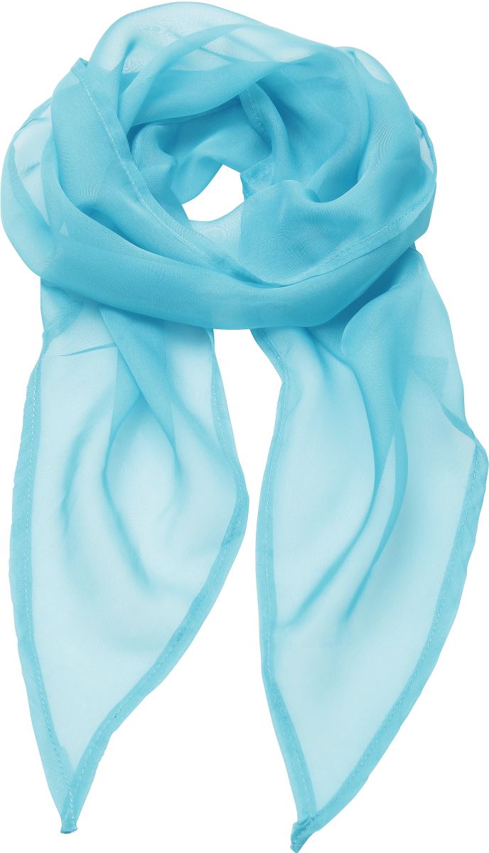 Levně Lehký dámský šátek "Colours" - turquoise