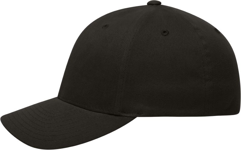 Originální 6 panelová Flexfit® kšiltovka - black