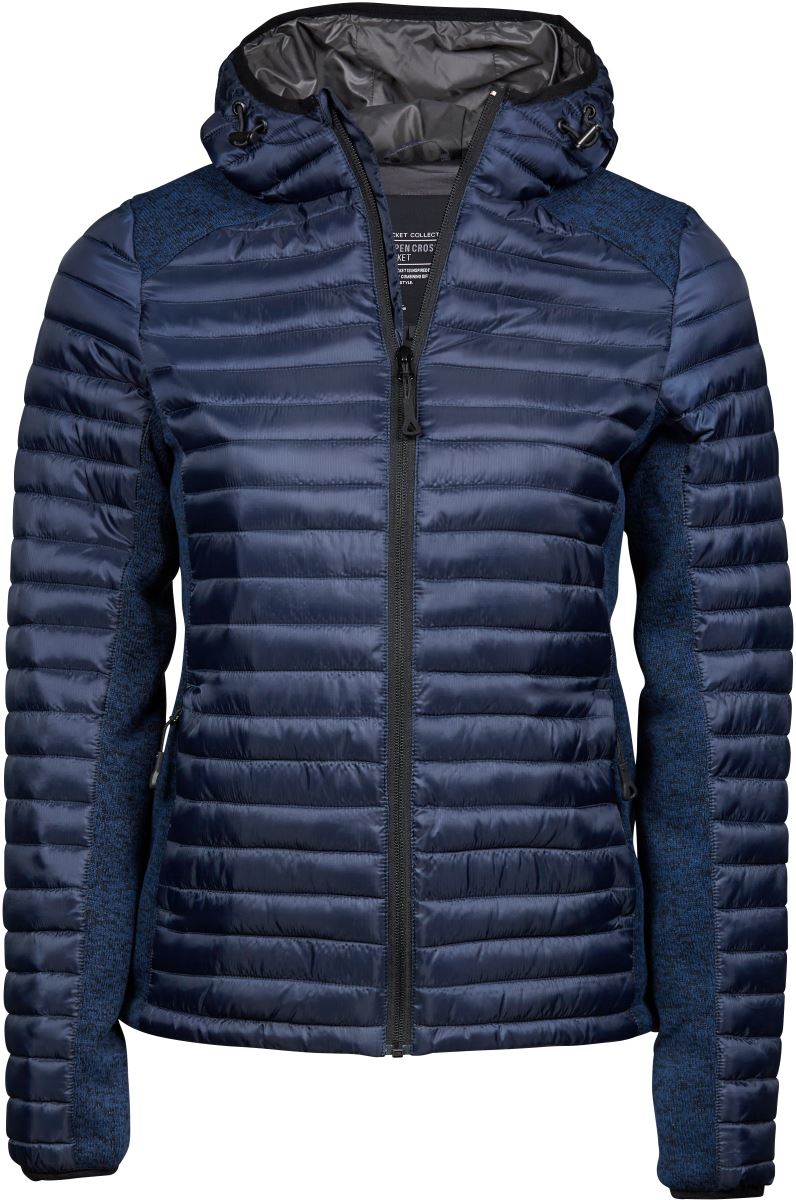 Levně Dámská outdoorová bunda Crossover - navy/navy melange