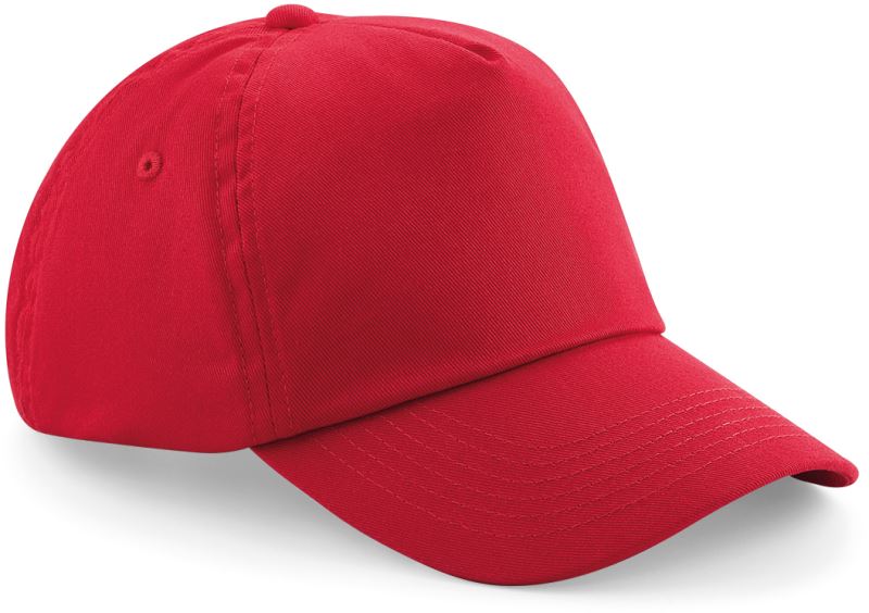 Levně Dětská 5 panelová kšiltovka "Original" - classic red
