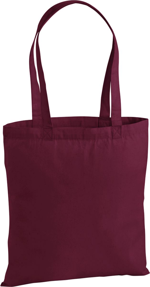 Levně Bavlněná taška - burgundy