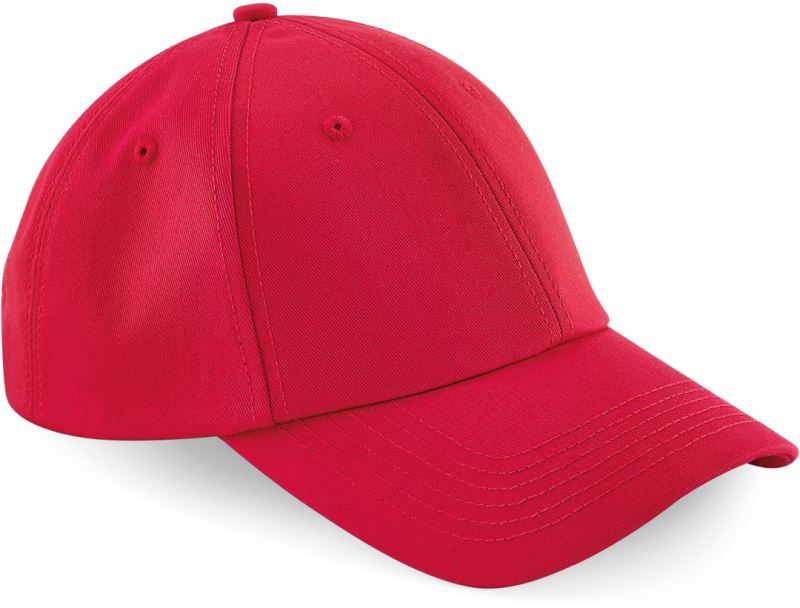 Levně 6 panelová baseballová kšiltovka "Authentic" - classic red