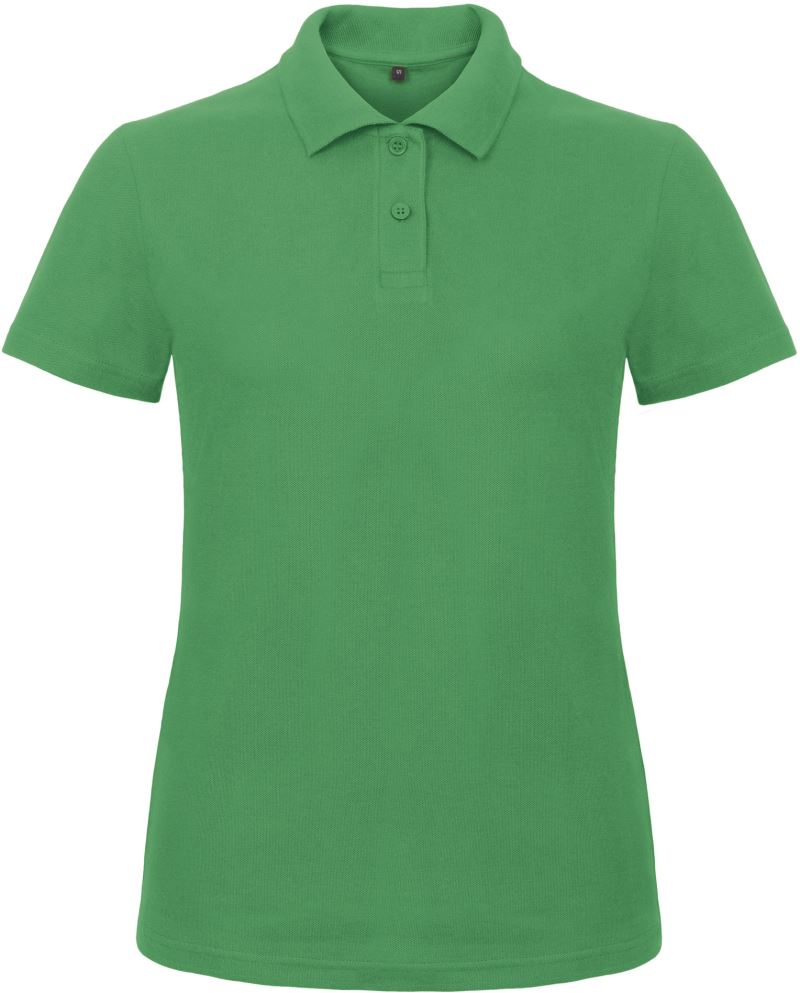 Dámské piqué polo - kelly green