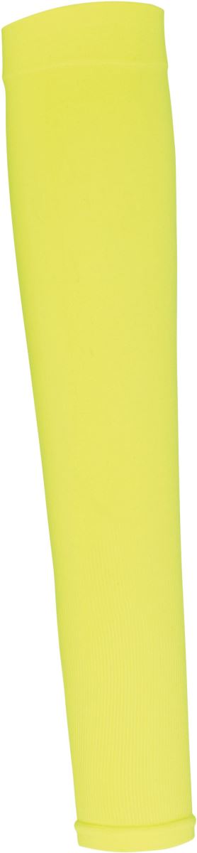 Levně Bezešvé sportovní návleky na ruce - fluorescent yellow