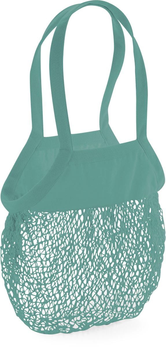 Síťovka z bio bavlny - sage green