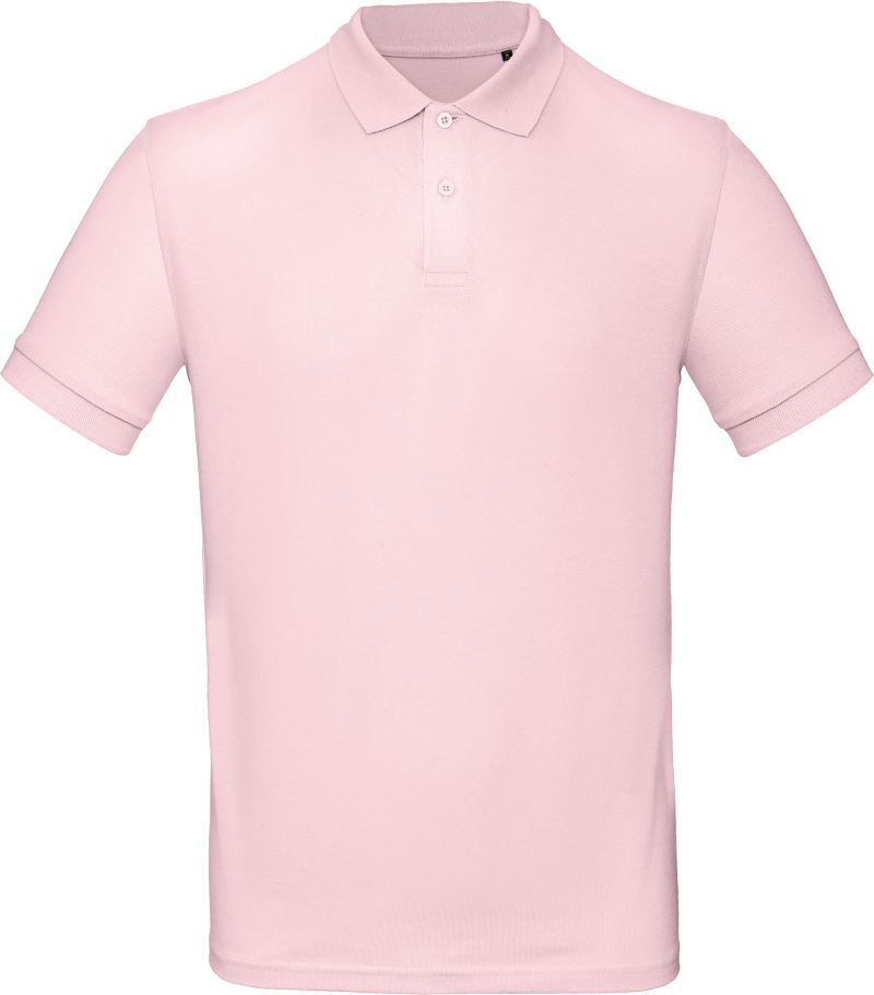 Levně Pánské piqué polo z bio bavlny - orchid pink