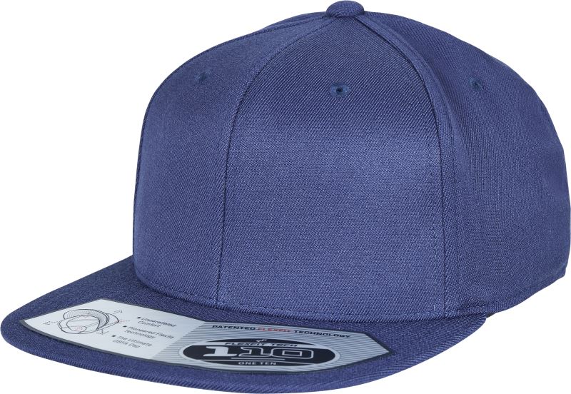 Levně 6 panelová kšiltovka "Fitted Snapback" - navy