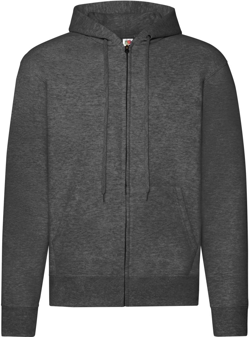 Mikina s kapucí - dark heather grey