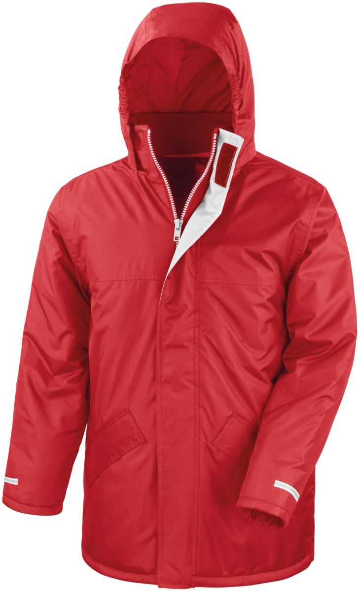 Levně Zimní parka - red