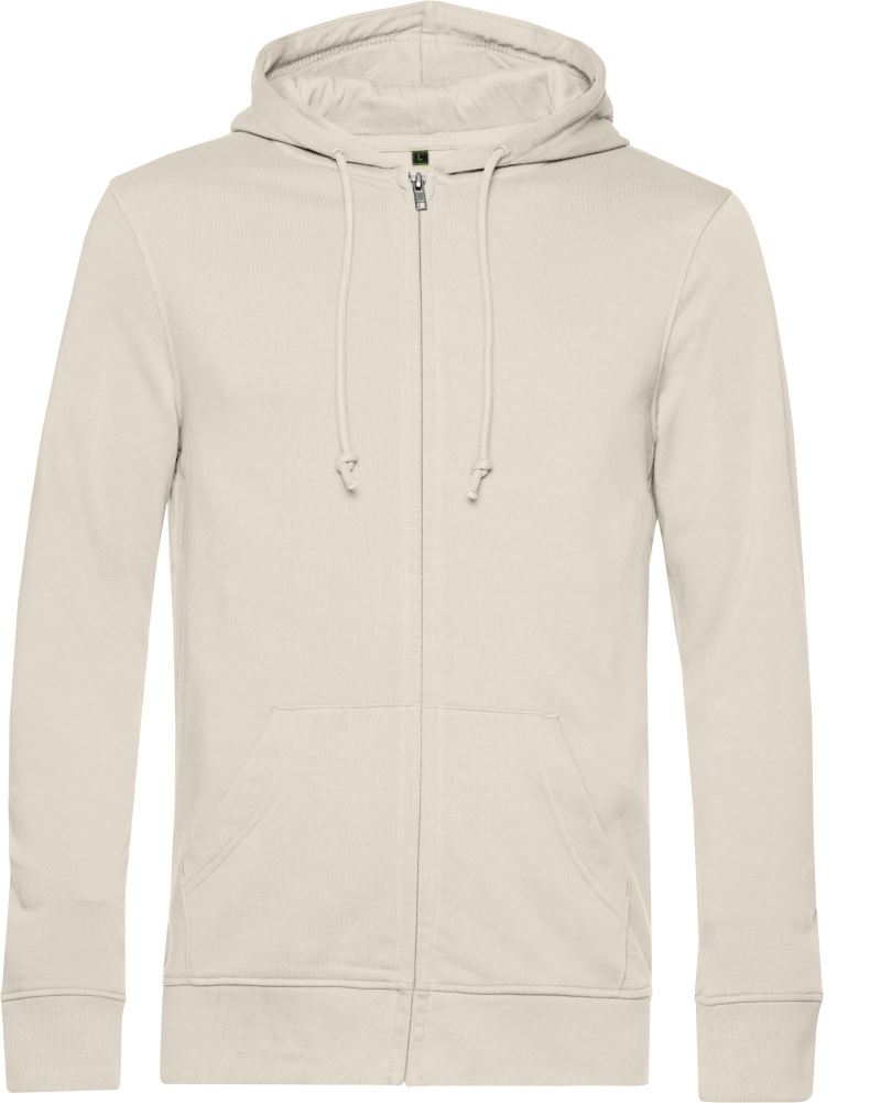 Levně Pánská mikina s kapucí - off white