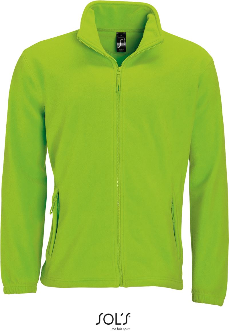Levně Fleecová bunda - lime