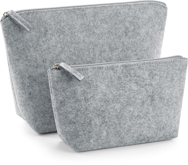 Levně Plstěná toaletní taška - grey melange