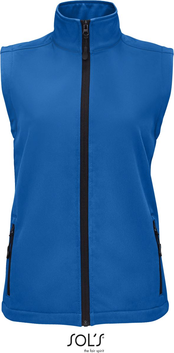 Levně Dámská 2-vrstvá softshellová vesta - royal blue
