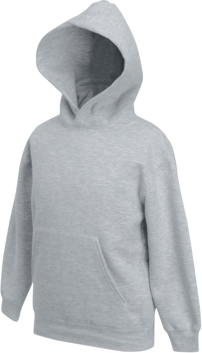 Dětská mikina s kapucí - heather grey