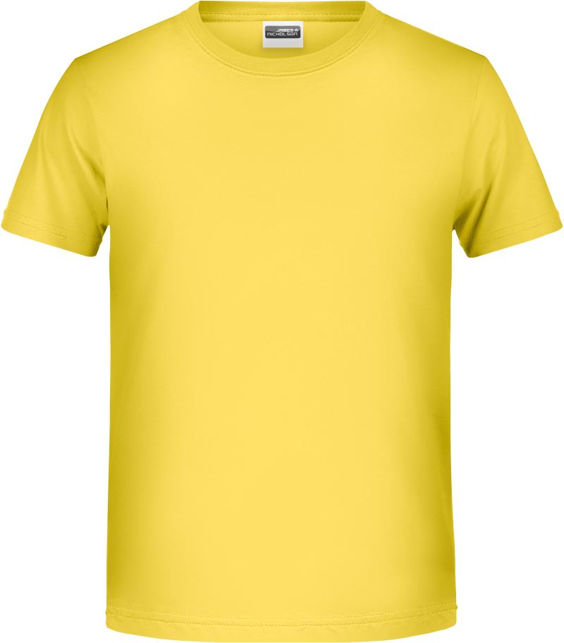 Levně Chlapecké tričko z bio bavlny - yellow