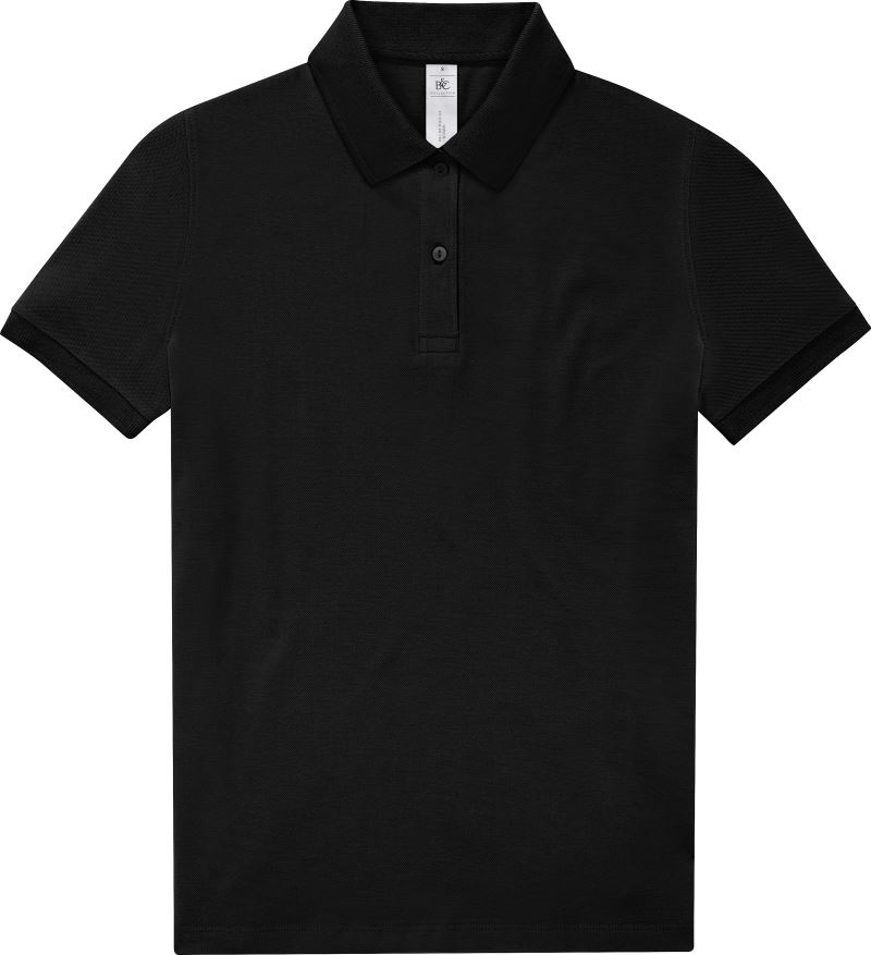 Dámské piqué polo - black