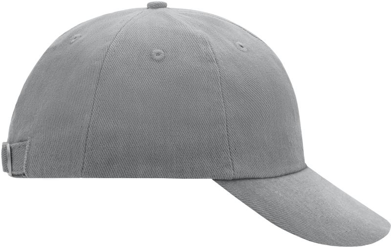Levně 6 panelová raver kšiltovka - light grey