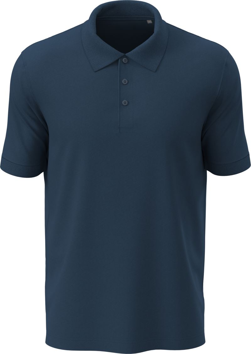 Levně Pánské piqué polo "Lux" - navy blue