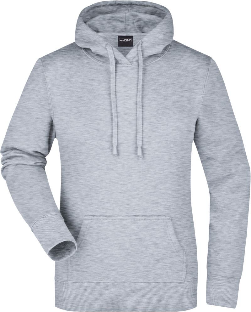 Dámská mikina s kapucí - grey heather
