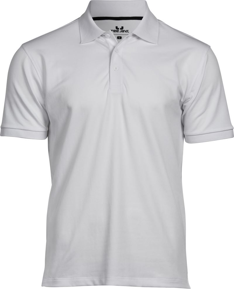 Levně Club Piqué Polo - white